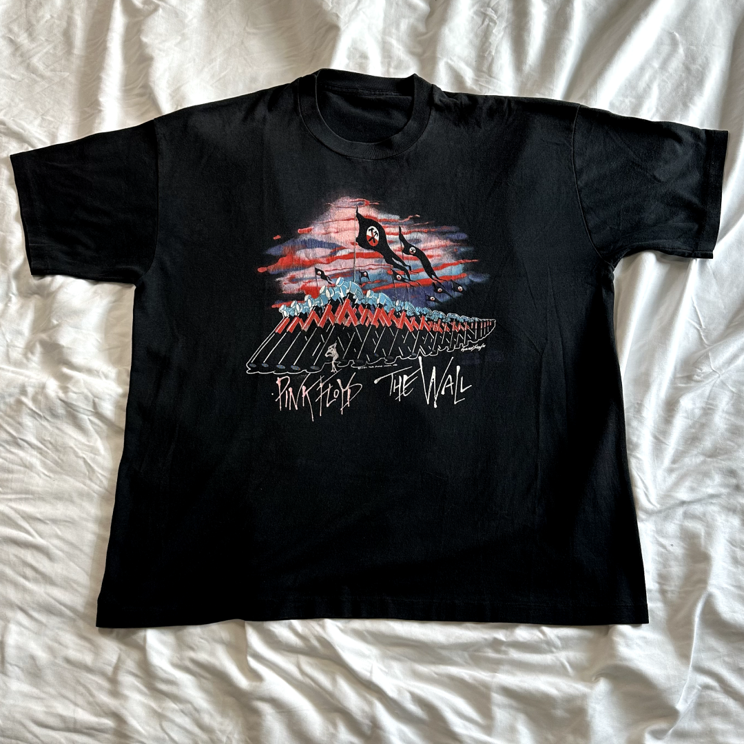 1982 Pink Floyd the Wall T-shirt Tour Shirt Backstage Pass