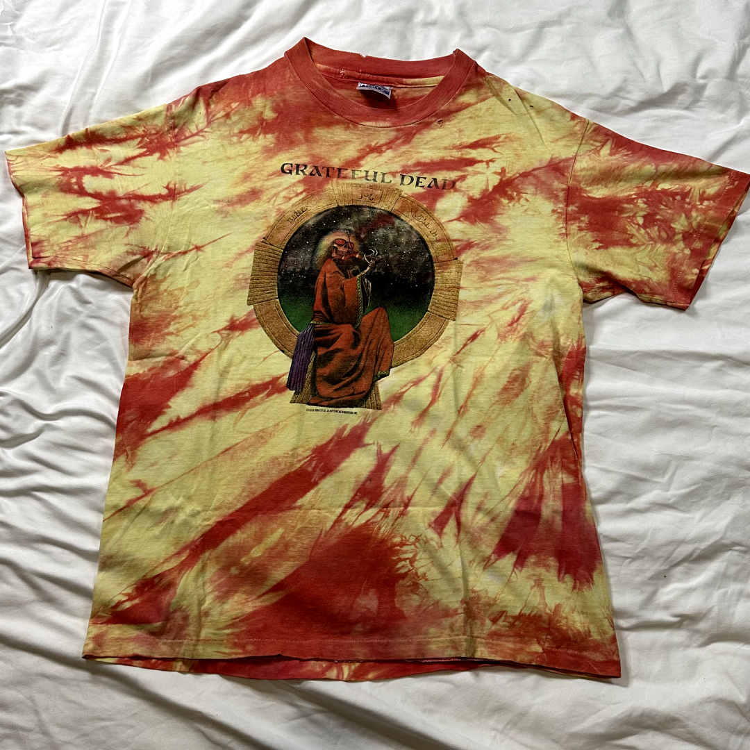 1988 Grateful Dead "Blues for Allah" Tie Dye Tee