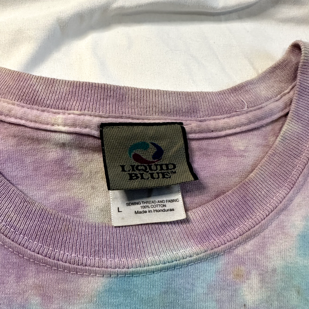 2001 Grateful Dead "Ship of Fools" Tie Dye Tee
