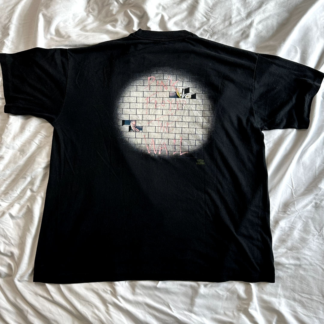 PinkFloyd The Wall Tシャツ 1982年 1982 Pink Floyd The Wall Tour Tee – butr.