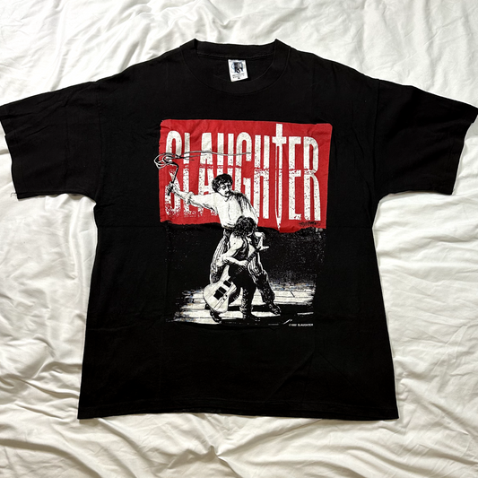 1992 Slaughter "The Wild Life" Tour Band Tee